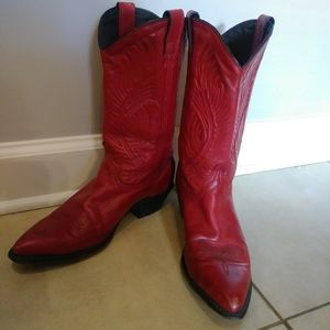 ✨🌹Red Cowboy Boots 🌹✨